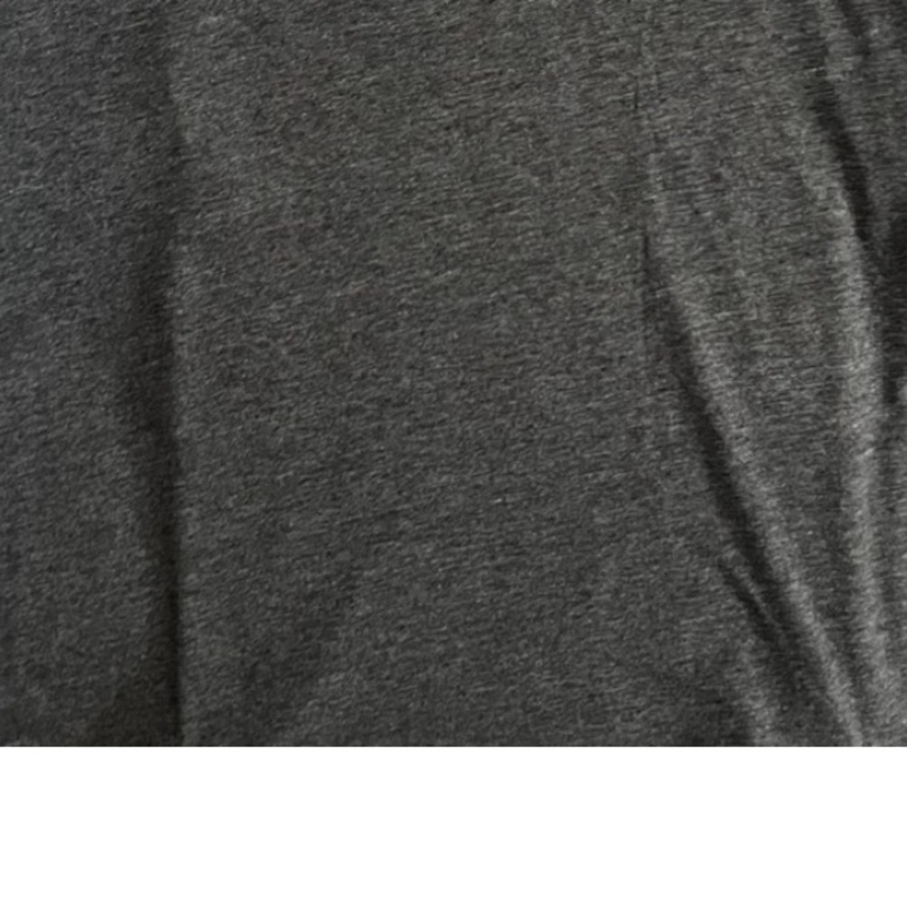 ADIDAS Women’s Dark Gray Heather Logo Shiny Foil Muscle Tank New With Tags - Picture 7 of 7